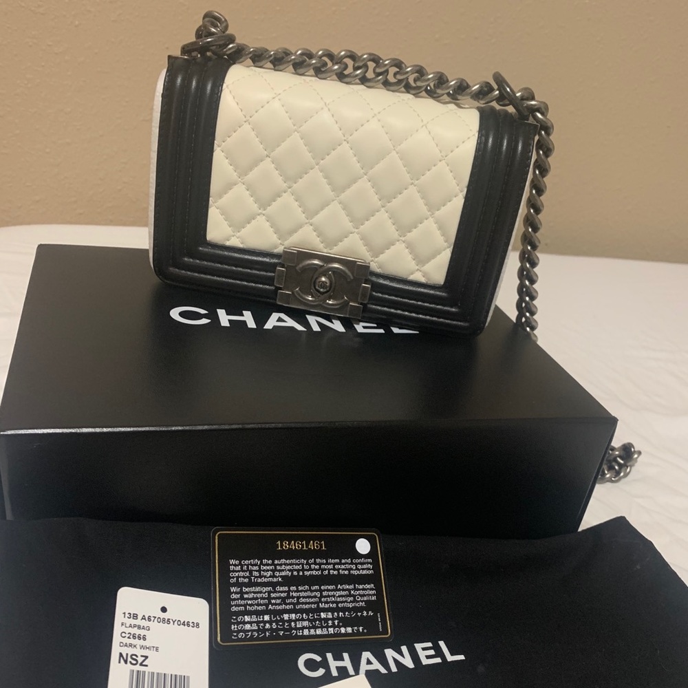 (Sold ) Chanel boy bag small